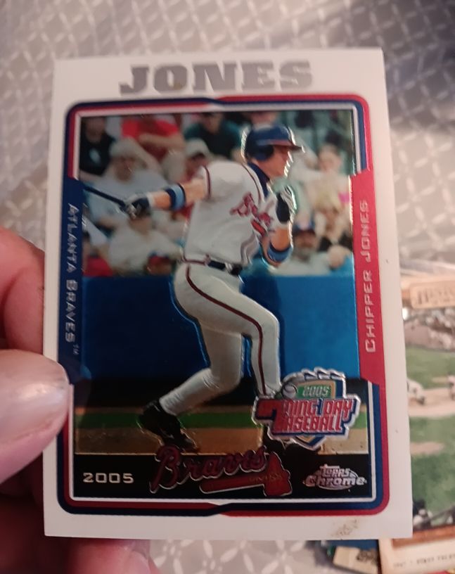 2005 Topps Opening Day #72 Chipper Jones — front
