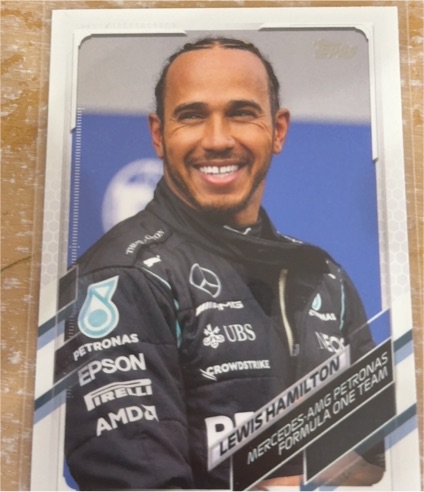 2021 Topps Formula 1 #50 Lewis Hamilton — front