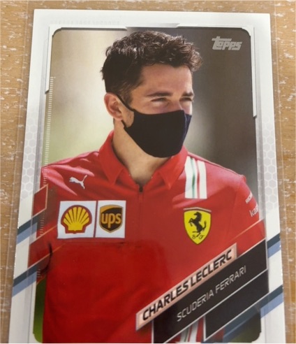 2021 Topps Formula 1 #33 Charles Leclerc — front