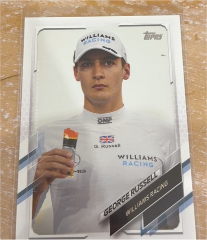 2021 Topps Formula 1 #35 George Russell — front