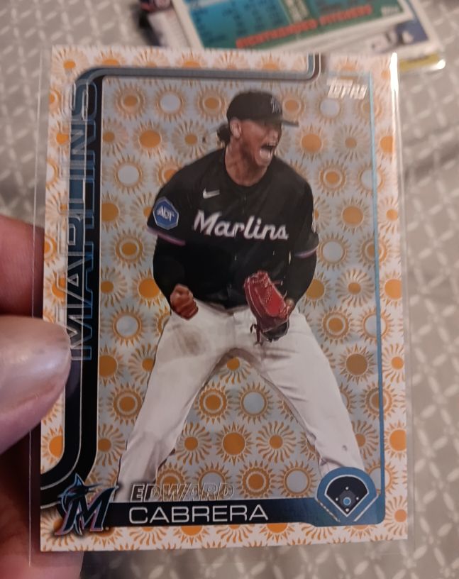 2025 Topps Series 2 #371 Edward Cabrera — front