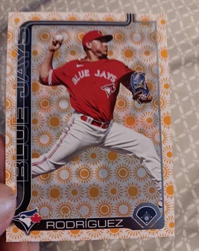 2025 Topps Series 2 Holiday #694 Yariel Rodriguez — front