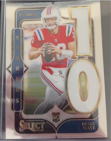 2024 Panini Select #20 Drake Maye — front