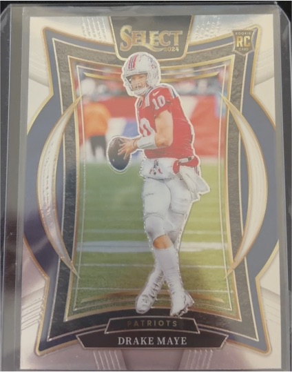 2024 Panini Select Concourse #27 Drake Maye — front