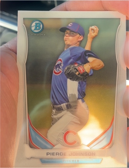 2014 Bowman Chrome #BCP24 Pierce Johnson — front