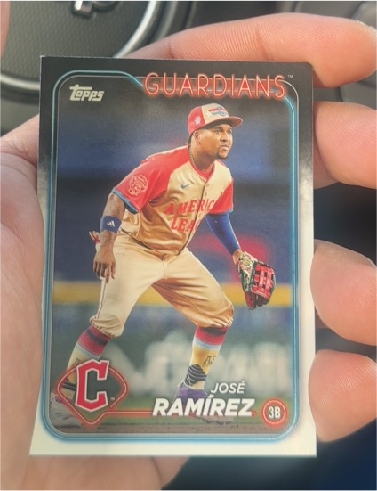 2024 Topps Update #ASG-4 Jose Ramirez — front