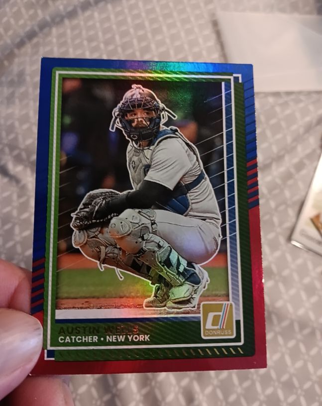 2025 Donruss #35 Austin Wells — front