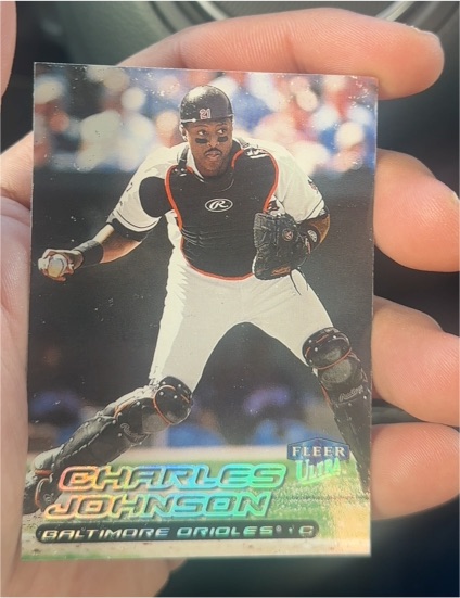 2000 Fleer Ultra #13 Charles Johnson — front