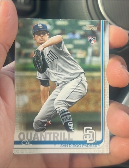 2019 Topps Update #US23 Cal Quantrill — front