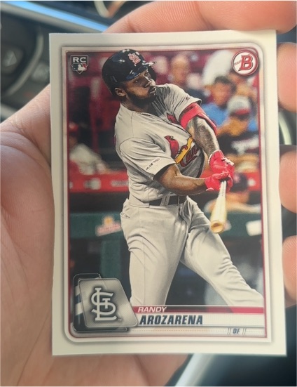 2020 Bowman #24 Randy Arozarena RC — front