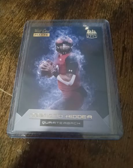 2022 Wild Card Matte Rookie Heat #RH-9 Desmond Ridder — front