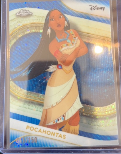 2025 Topps Chrome Disney #30 Pocahontas — front