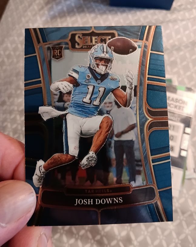 2023 Panini Select Draft Picks #16 Josh Downs — front
