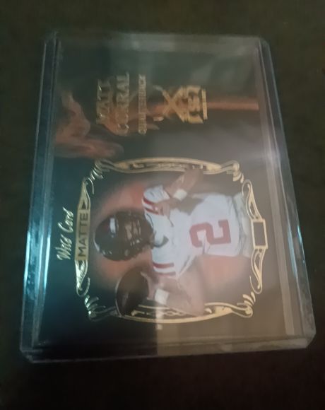 2022 Wild Card Matte #SG-7 Matt Corral — front