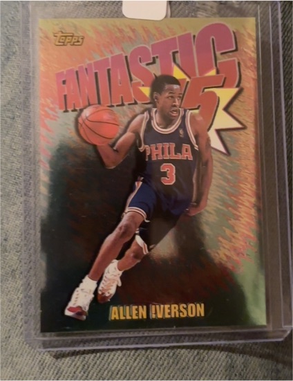 1997-98 Topps Fantastic 15 #F6 Allen Iverson — front