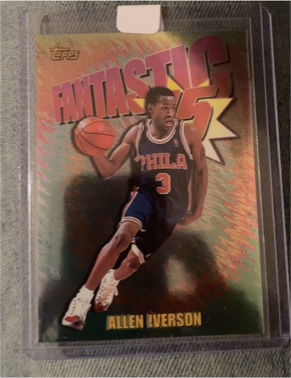 1997-98 Topps Season's Best #SB5 Allen Iverson — front