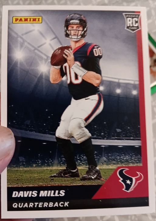2021 Panini Stickers #100 Davis Mills — front