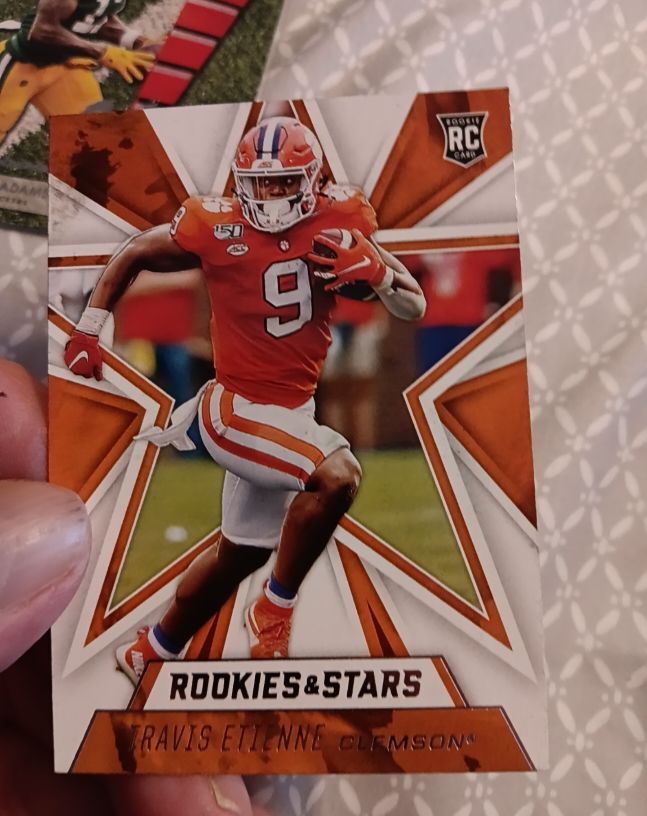 2021 Panini Chronicles Draft Picks Rookies & Stars #311 Travis Etienne Jr. — front
