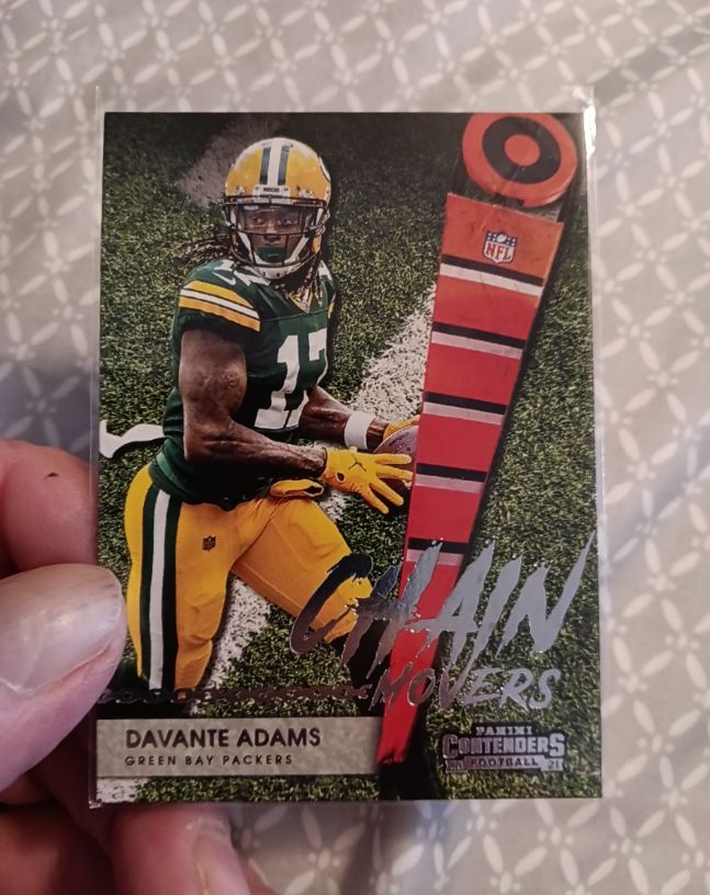 2021 Panini Contenders Chain Movers #CM-DAD Davante Adams — front