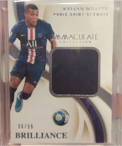 2020 Panini Immaculate Collection Brilliance #BKM Kylian Mbappé — front
