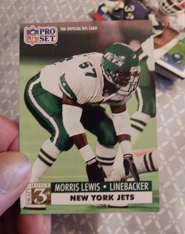 1991 Pro Set #792 Morris Lewis — front