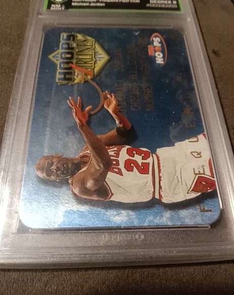 1997 Hoops Frequent Flyer Club #4 Michael Jordan — front
