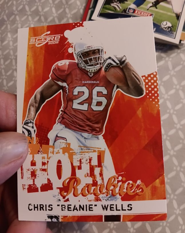 2009 Score Hot Rookies #5 Chris Beanie Wells — front