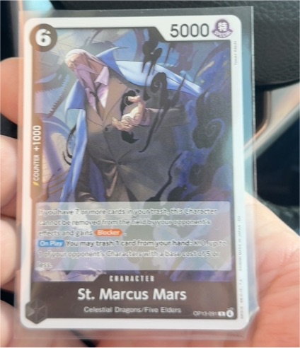 One Piece Card Game OP13-091 St. Marcus Mars — front