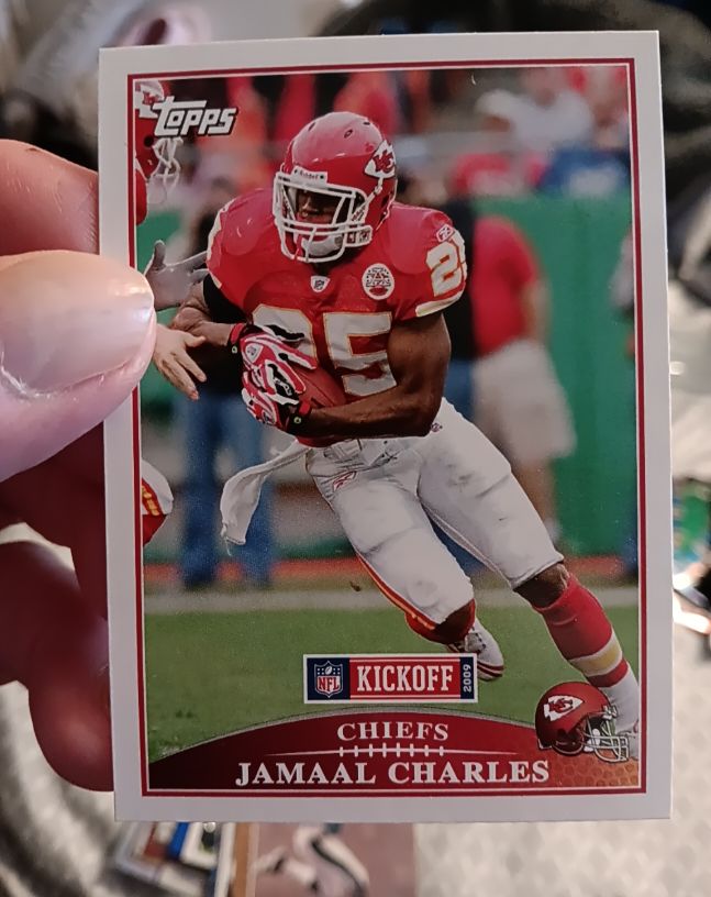 2009 Topps Kickoff #54 Jamaal Charles — front