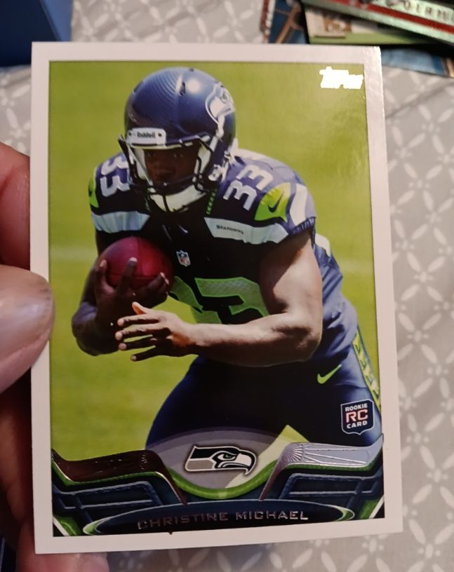 2013 Topps #294 Christine Michael — front