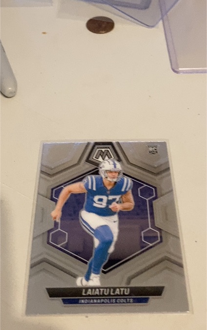 2024 Panini Mosaic #315 Laiatu Latu — front