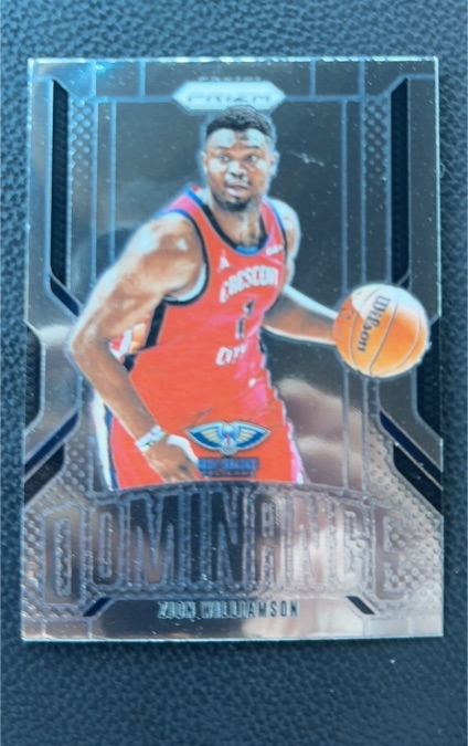 2024-25 Panini Prizm #22 Zion Williamson Dominance — front