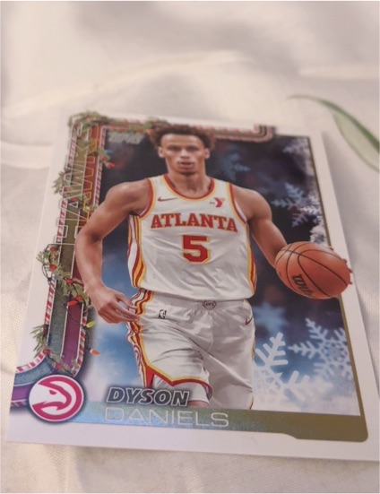 2025-26 Topps Holiday #H51 Dyson Daniels — front