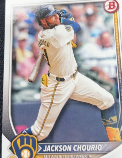 2025 Bowman #11 Jackson Chourio — front