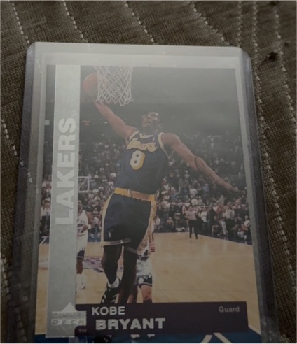 1997-98 Upper Deck #21 Kobe Bryant — front