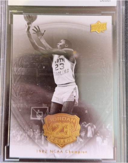 2009-10 Upper Deck Michael Jordan Legacy #1 — front