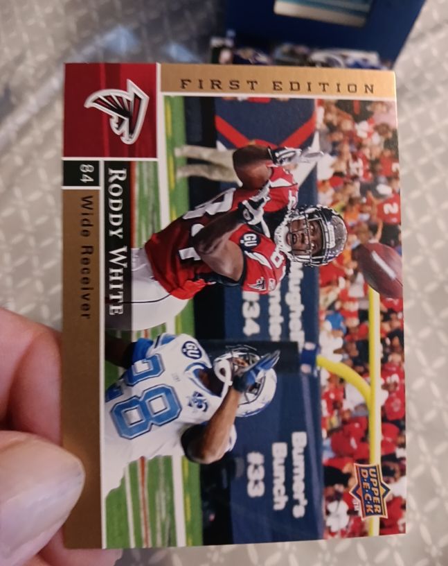 2009 Upper Deck First Edition #9 Roddy White — front
