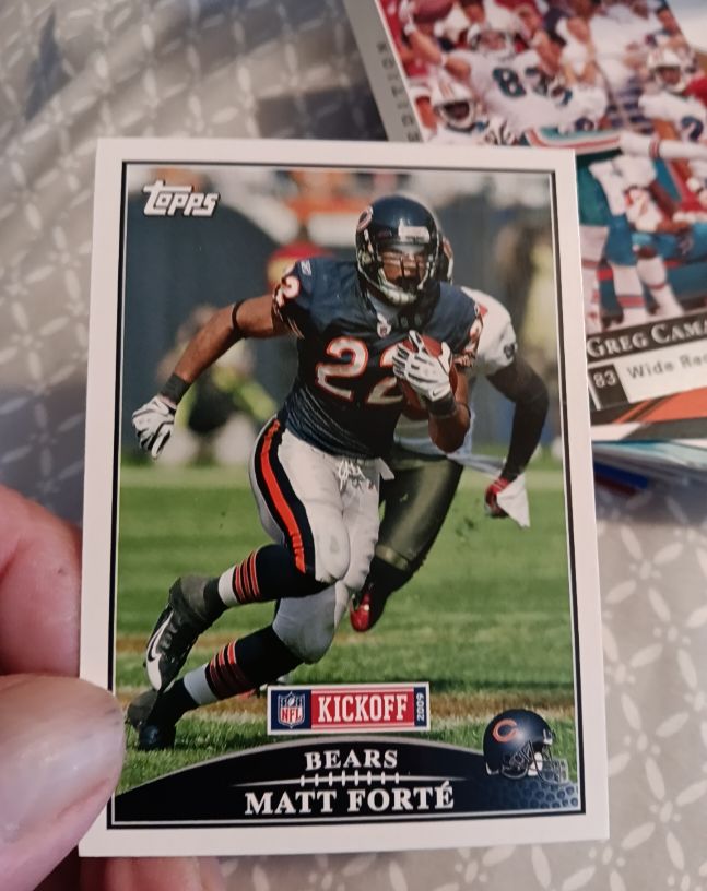 2009 Topps NFL Kickoff #22 Matt Forte — front