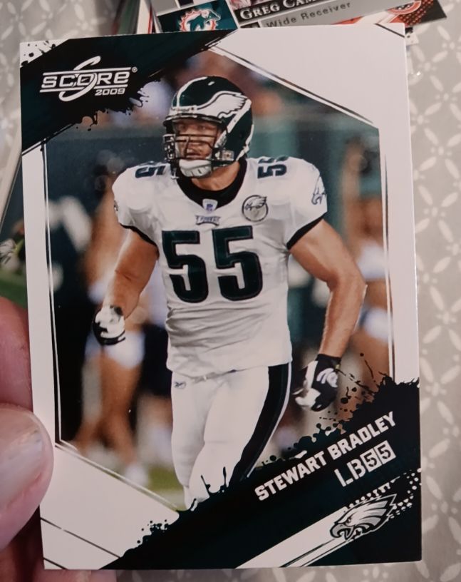 2009 Score #227 Stewart Bradley — front