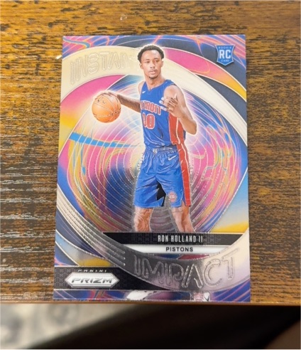 2024-25 Panini Prizm Instant Impact #13 Ron Holland II — front