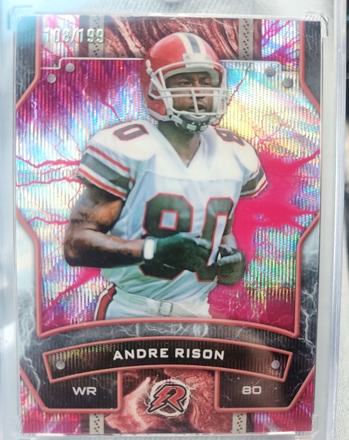 2024 Topps Resurgence #2 Andre Rison Crimson Surge — front