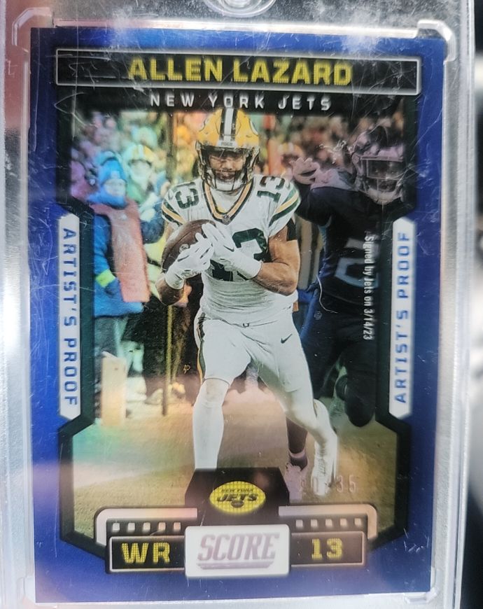 2023 Panini Score #94 Allen Lazard — front