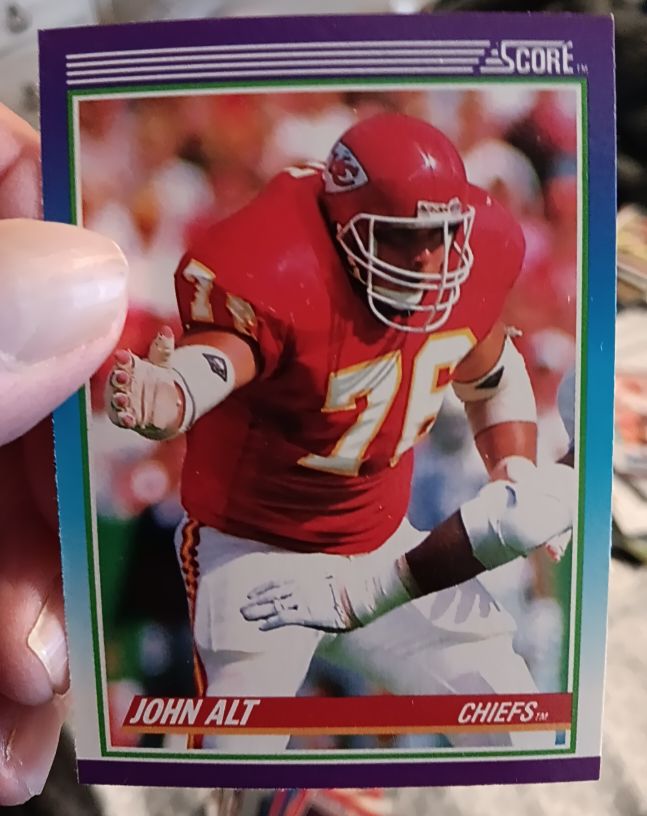1990 Score #176 John Alt — front