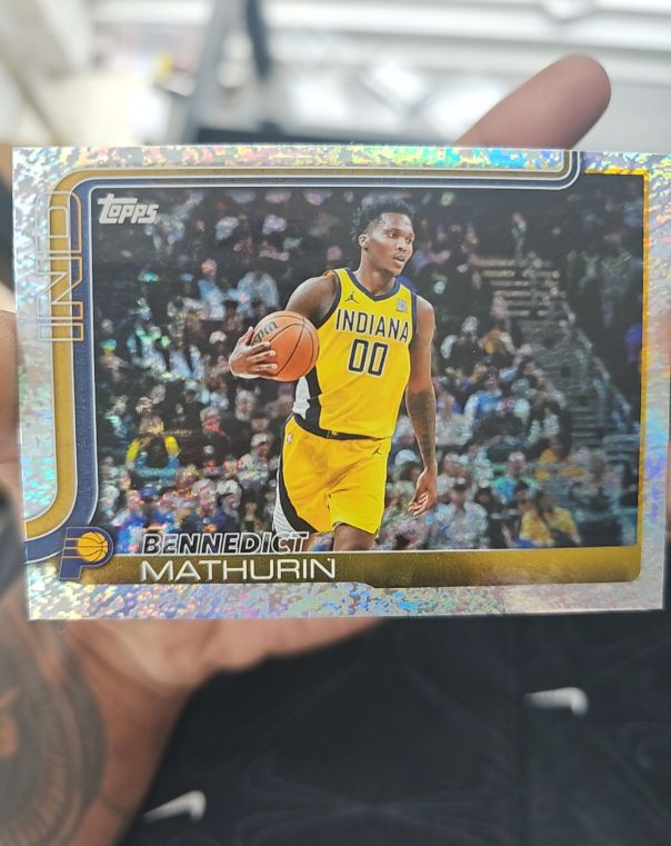 2025-26 Topps #48 Bennedict Mathurin — front