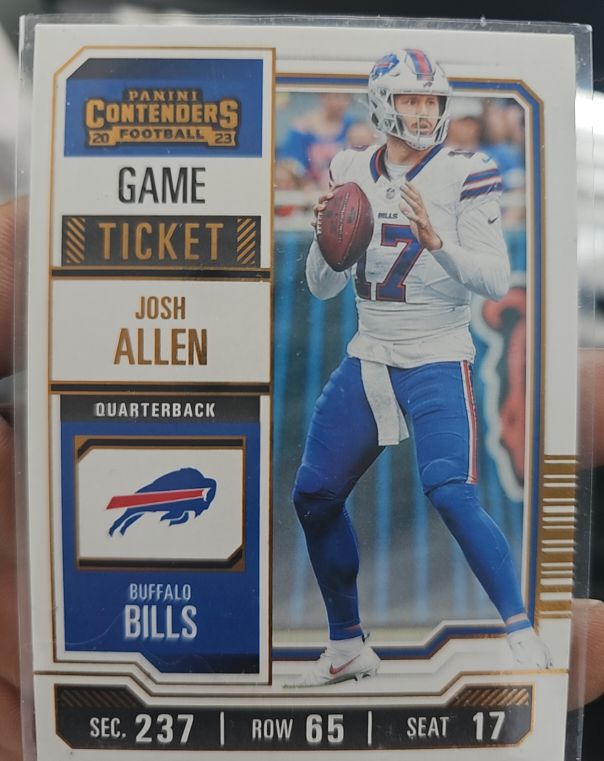2023 Panini Contenders #11 Josh Allen — front