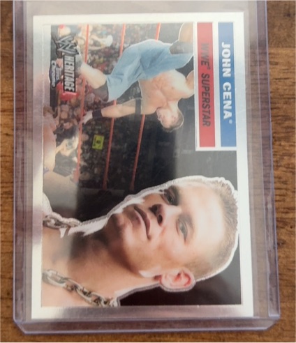 2005 Topps Heritage #1 John Cena — front