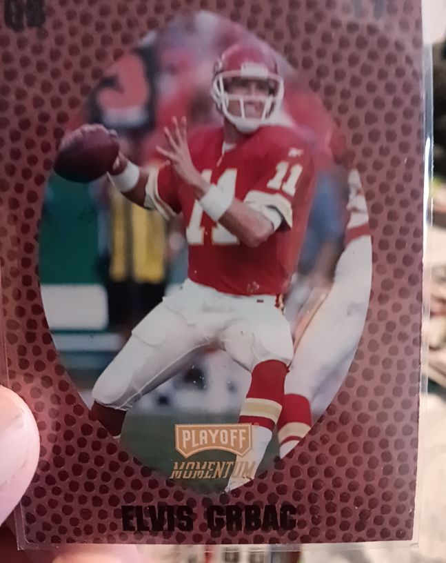 1998 Playoff Momentum #unknown Elvis Grbac — front