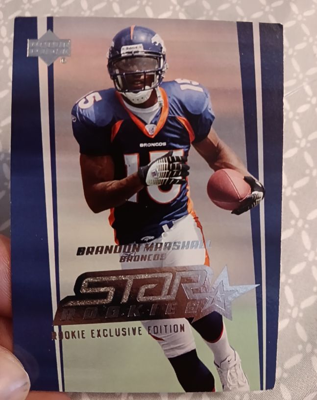 2006 Upper Deck Star Rookies Rookie Exclusive Edition #246 Brandon Marshall — front