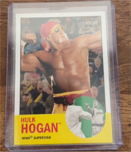2006 Topps Heritage II WWE #12 Hulk Hogan — front