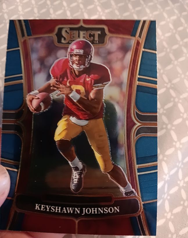 2023 Panini Select Draft Picks #31 Keyshawn Johnson — front